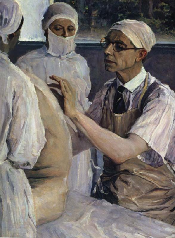 Nesterov Nikolai Stepanovich The Doc. in Surgery oil painting image